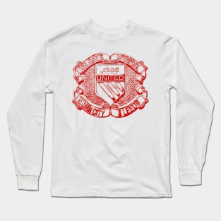 Man U, we hate Liverpool, Leeds and City Long Sleeve T-Shirt